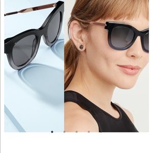 New Stella and Dot Simonne Sunglasses Noir